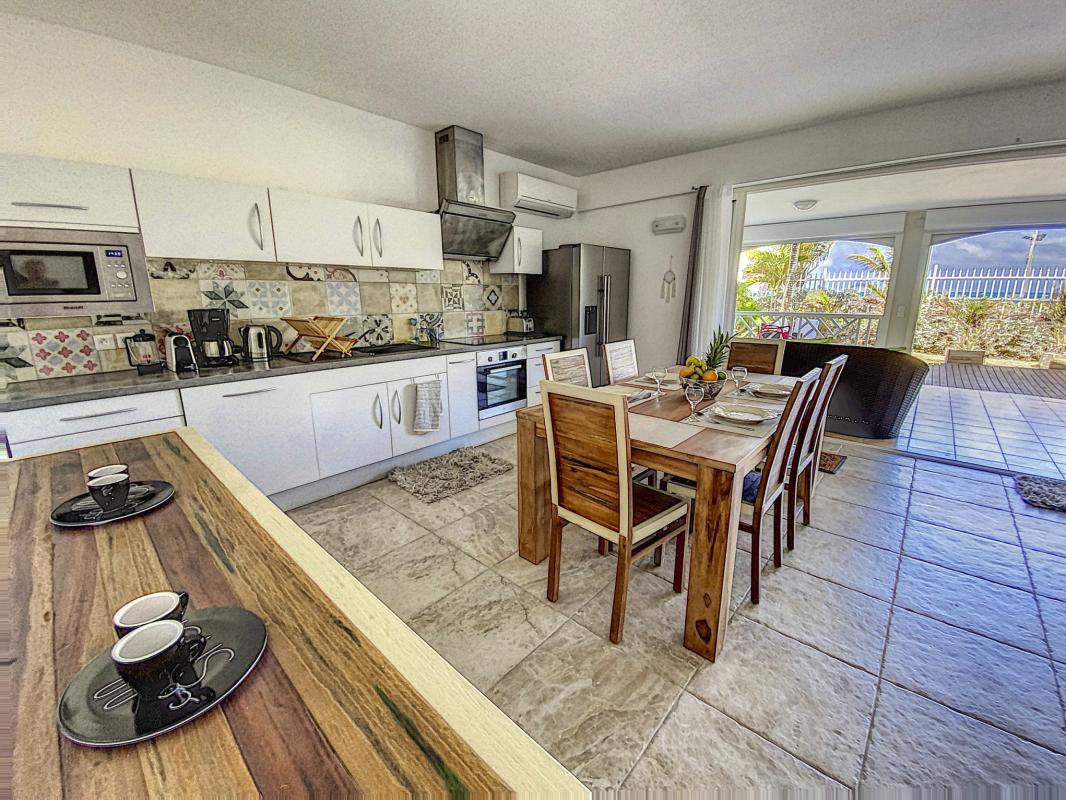 A louer appartement Front de mer BO Saint Martin-cuisine-10